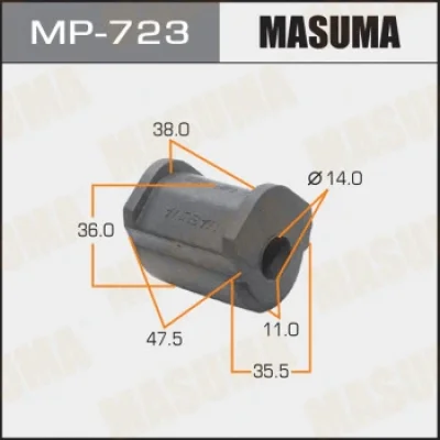 Втулка, стабилизатор MASUMA MP-723