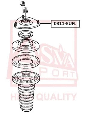 0311-EUFL ASVA Подвеска, амортизатор