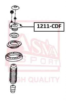 1211-CDF ASVA Подвеска, амортизатор