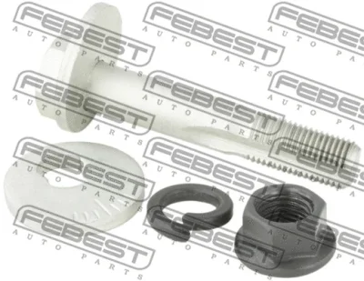 Болт регулировки развала колёс FEBEST 1229-021-KIT