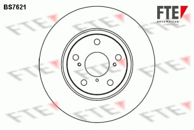 Тормозной диск FTE BS7621