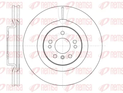 61030.10 REMSA Тормозной диск
