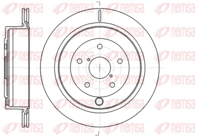 Тормозной диск REMSA 61042.10