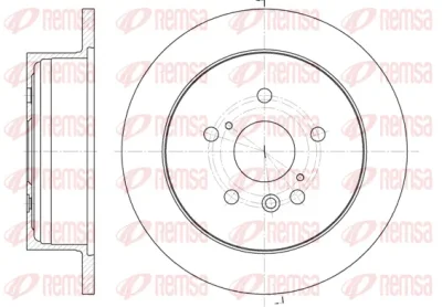 Тормозной диск REMSA 61158.00