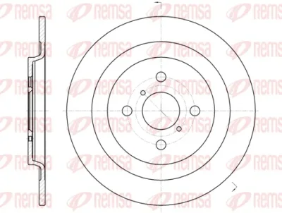 Тормозной диск REMSA 61173.00