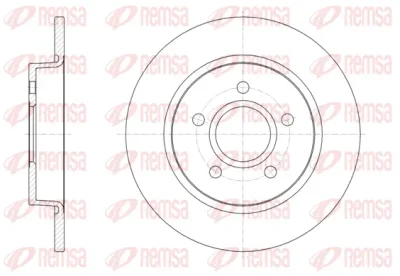 61503.00 REMSA Тормозной диск
