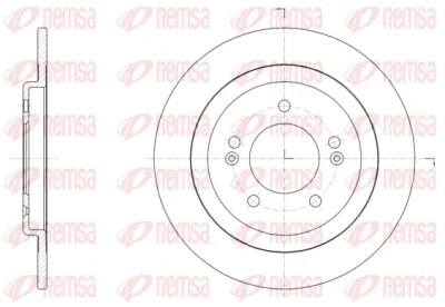 61506.00 REMSA Тормозной диск