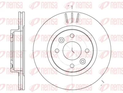 Тормозной диск REMSA 6204.10