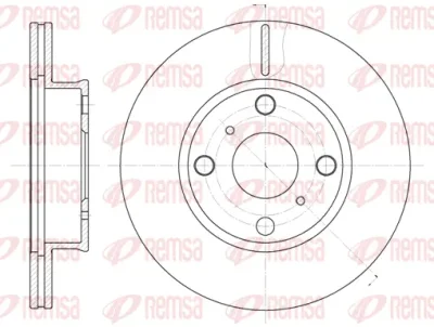 Тормозной диск REMSA 6402.10