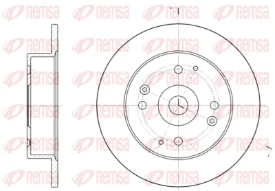 6448.00 REMSA Тормозной диск