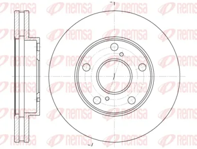 6571.10 REMSA Тормозной диск