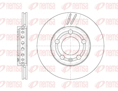 Тормозной диск REMSA 6709.10
