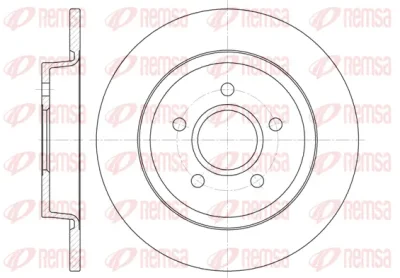 6712.00 REMSA Тормозной диск