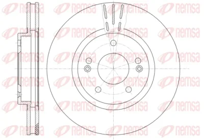 6897.10 REMSA Тормозной диск