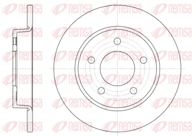 6906.00 REMSA Тормозной диск