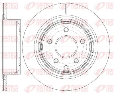 Тормозной диск REMSA 6998.10