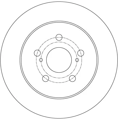 Тормозной диск TRW DF6145