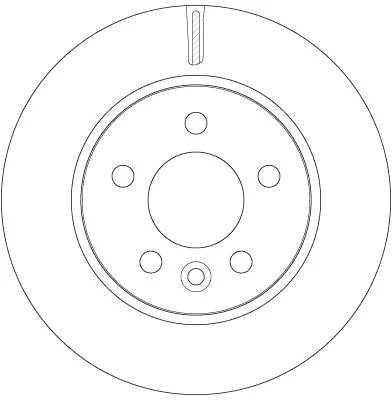 Тормозной диск TRW DF6482