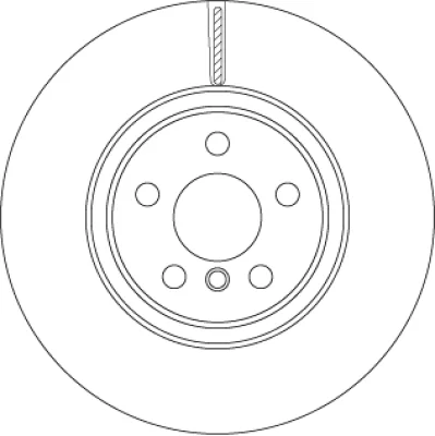 Тормозной диск TRW DF6749S