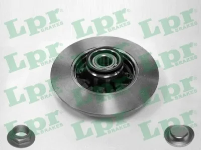 P1011PCA LPR/AP/RAL Тормозной диск