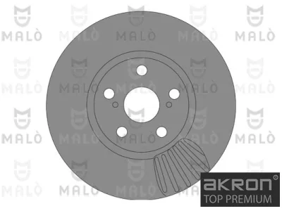 1110750 AKRON-MALÒ Тормозной диск