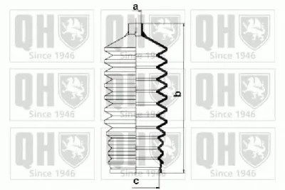 QG1026 QUINTON HAZELL Пыльник рулевой рейки (тяги)