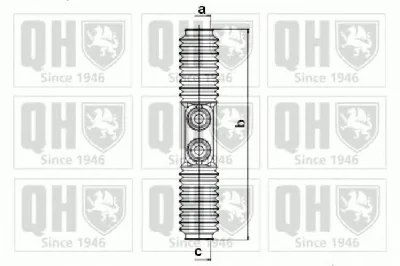 QG1184 QUINTON HAZELL Пыльник рулевой рейки (тяги)