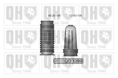 QG1299 QUINTON HAZELL Пыльник рулевой рейки (тяги)