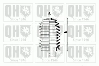 QG1445 QUINTON HAZELL Пыльник рулевой рейки (тяги)