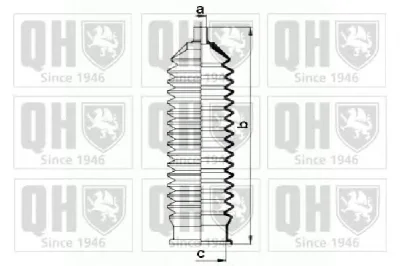 QG1457 QUINTON HAZELL Пыльник рулевой рейки (тяги)