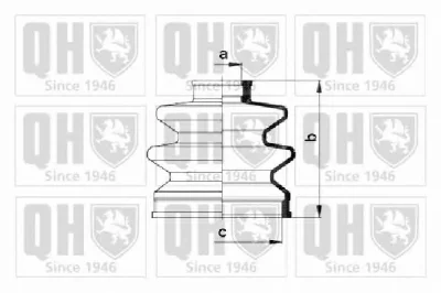 QJB2600 QUINTON HAZELL Пыльник шруса