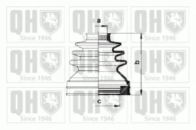 QJB988 QUINTON HAZELL Пыльник шруса