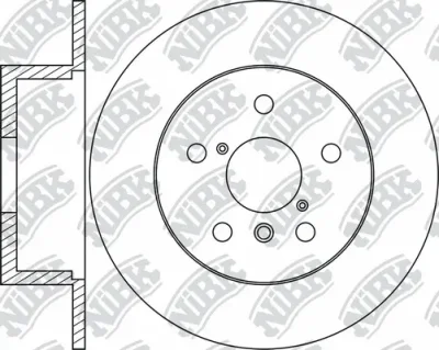 Тормозной диск NIBK RN1255