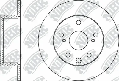 Тормозной диск NIBK RN1489