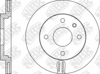 Тормозной диск NIBK RN1560