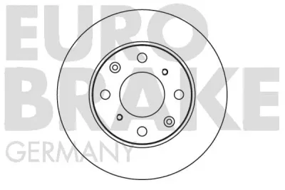 5815202665 EUROBRAKE Тормозной диск