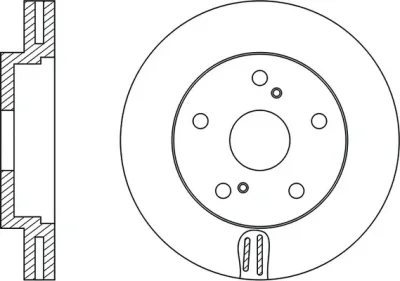 Тормозной диск FIT FR0169V