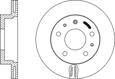 Тормозной диск FIT FR0175V