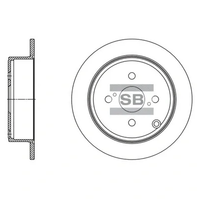 SD4092 HIQ Тормозной диск