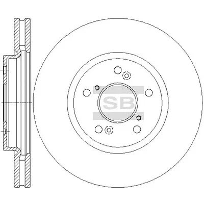 SD4126 HIQ Тормозной диск