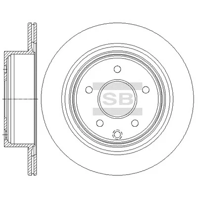 Тормозной диск HIQ SD4241