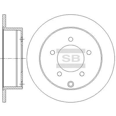 SD4333 HIQ Тормозной диск