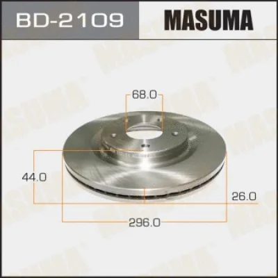 Тормозной диск MASUMA BD-2109