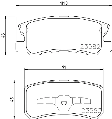 Комплект тормозных колодок, дисковый тормоз BEHR/HELLA/PAGID 8DB 355 009-691