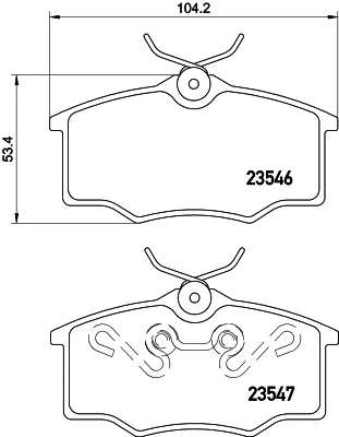 Комплект тормозных колодок, дисковый тормоз BEHR/HELLA/PAGID 8DB 355 010-371
