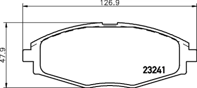 Комплект тормозных колодок, дисковый тормоз BEHR/HELLA/PAGID 8DB 355 017-021