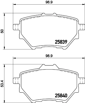 T2303 BEHR/HELLA/PAGID Комплект тормозных колодок, дисковый тормоз