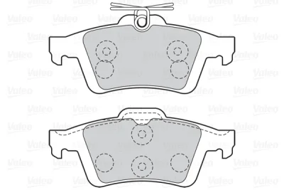 301019 VALEO Комплект тормозных колодок, дисковый тормоз
