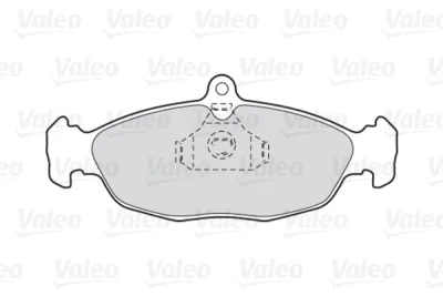 Комплект тормозных колодок, дисковый тормоз VALEO 301356