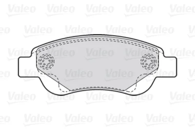 Комплект тормозных колодок, дисковый тормоз VALEO 301718